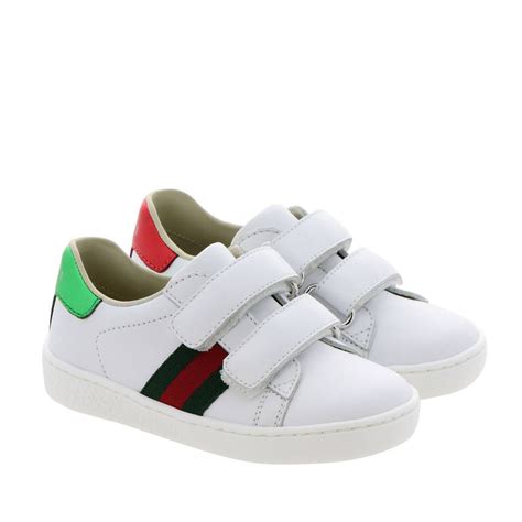 kids gucci sneaker|Gucci shoes for boys 10.